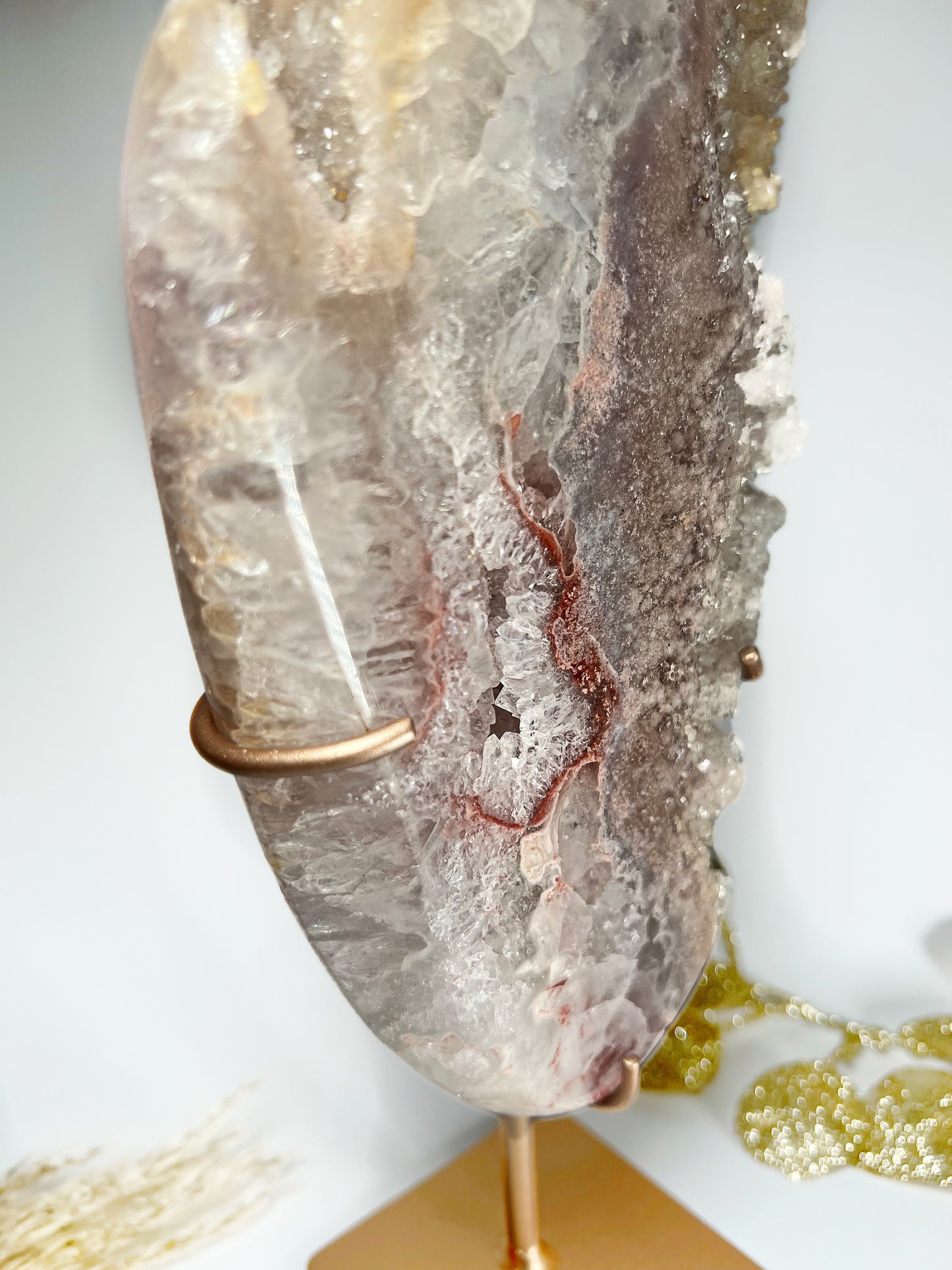Pink Amethyst Scheibe
