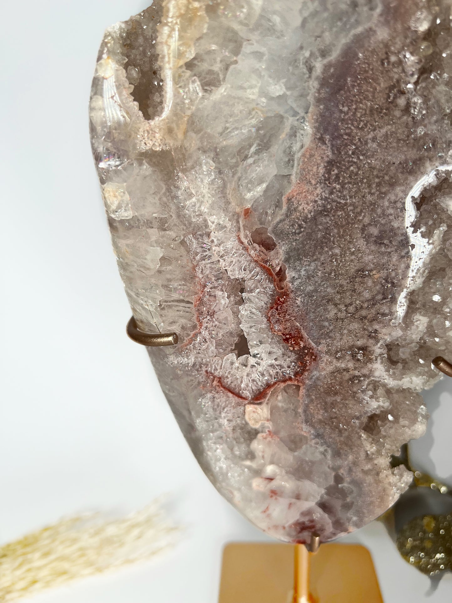 Pink Amethyst Scheibe