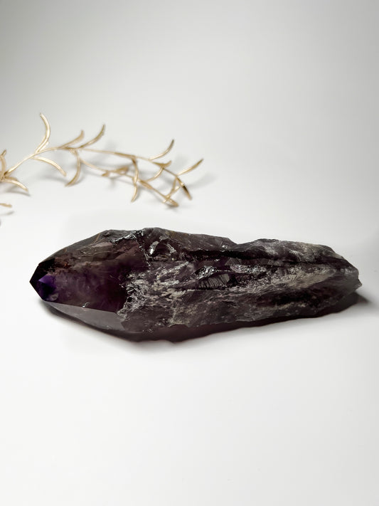Natürliche Amethyst Spitze